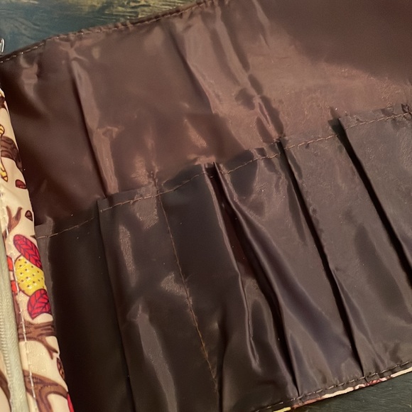 NEW Woodland Owl Cosmetic Brush Holder and Bag! CAN BE PERSONALIZED! - Picture 5 of 9